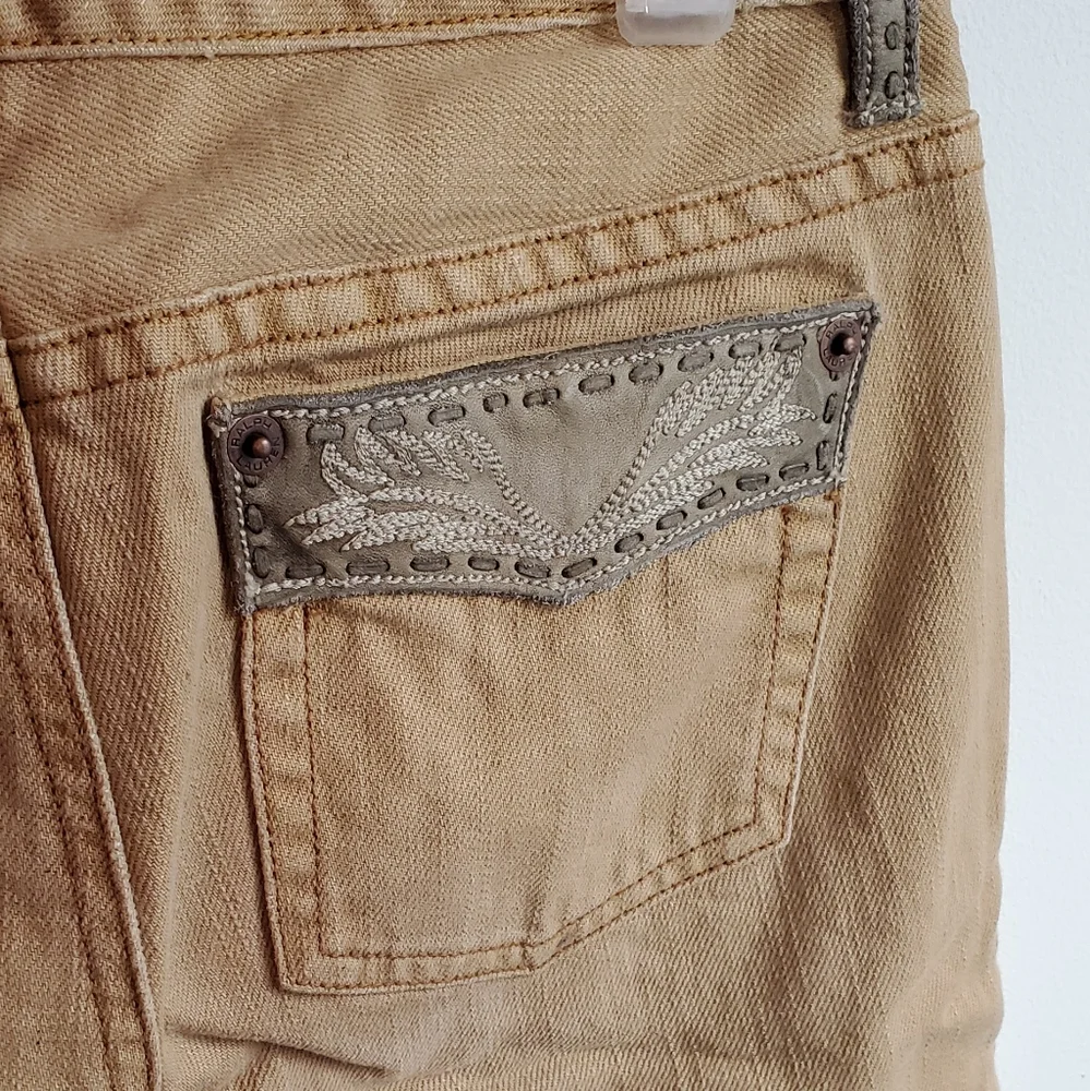 Vintage Ralph Lauren Y2K Boho Western Flare Jeans Girls 16 ~ Cowgirl Southwest - Picture 8 of 13